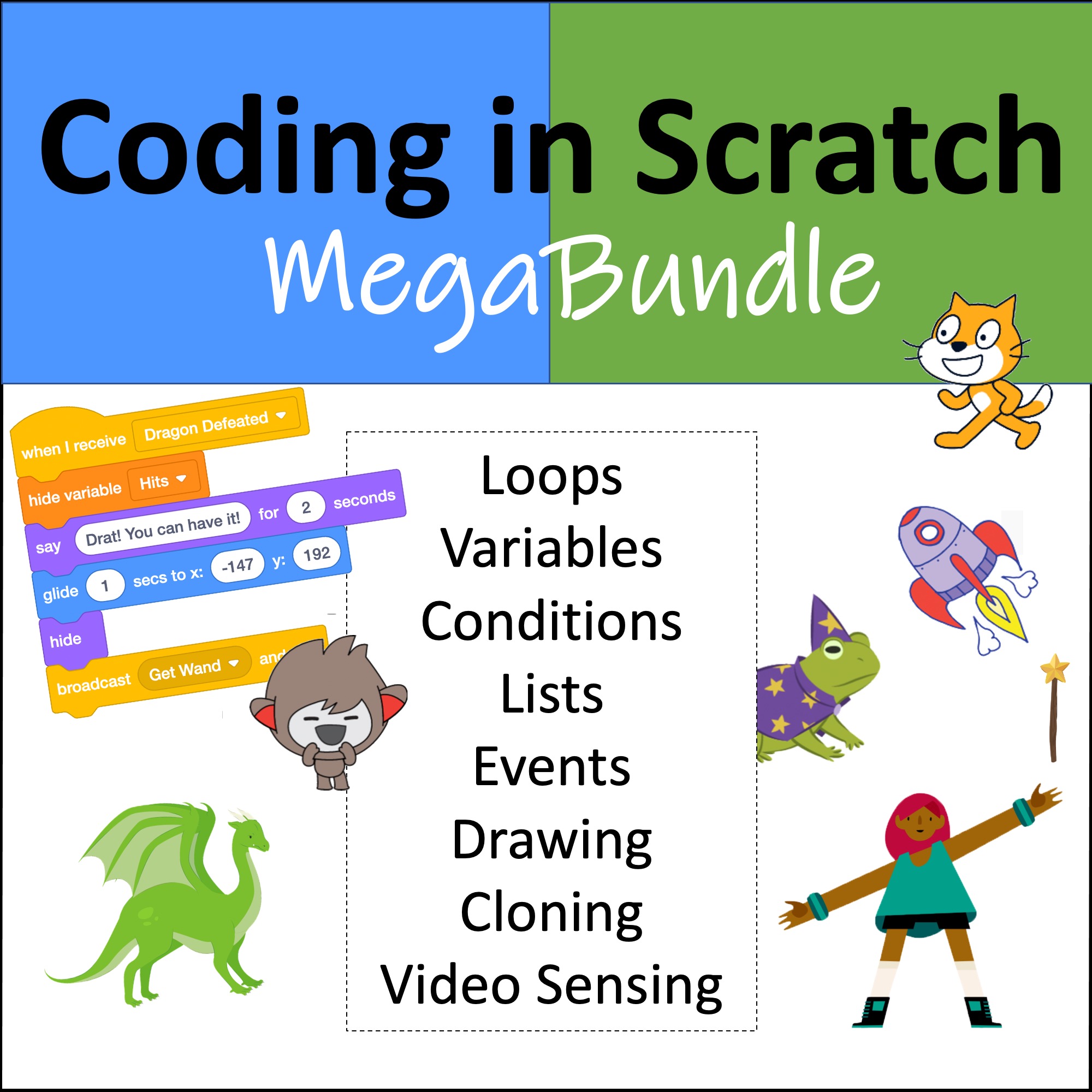 Scratch Mix and Match Challenge Bonus: Levels - Pinnguaq